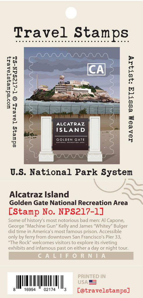 Golden Gate NRA - Alcatraz Island Sign Edition