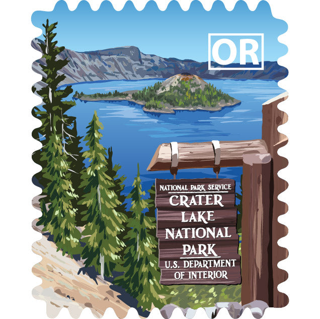 Crater Lake NP - Entrance Sign Edition