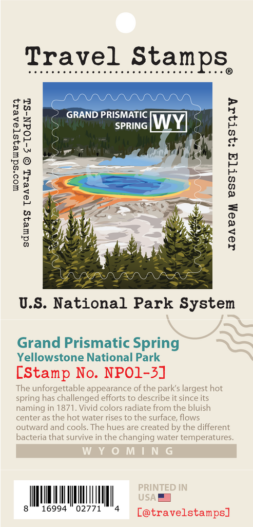 Yellowstone NP - Grand Prismatic Spring