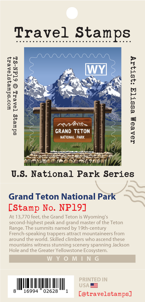 Grand Teton NP - Entrance Sign Edition