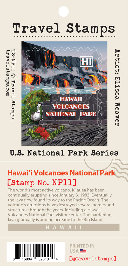 Hawaii Volcanoes NP - Entrance Sign Edition