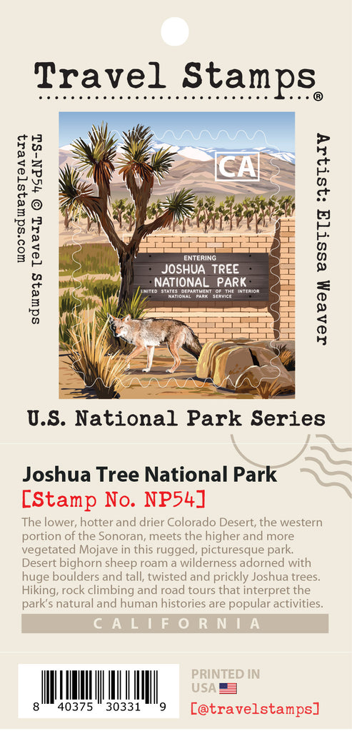 Joshua Tree NP - Entrance Sign Edition