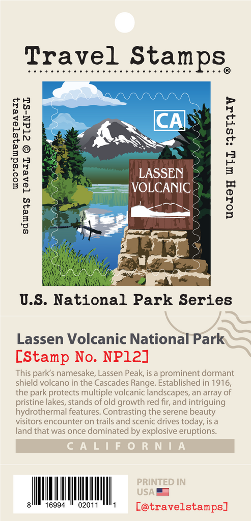 Lassen Volcanic NP - Entrance Sign Edition