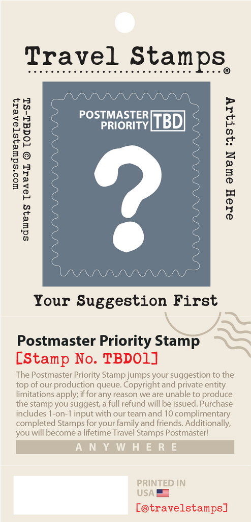 Postmaster Priority Stamp