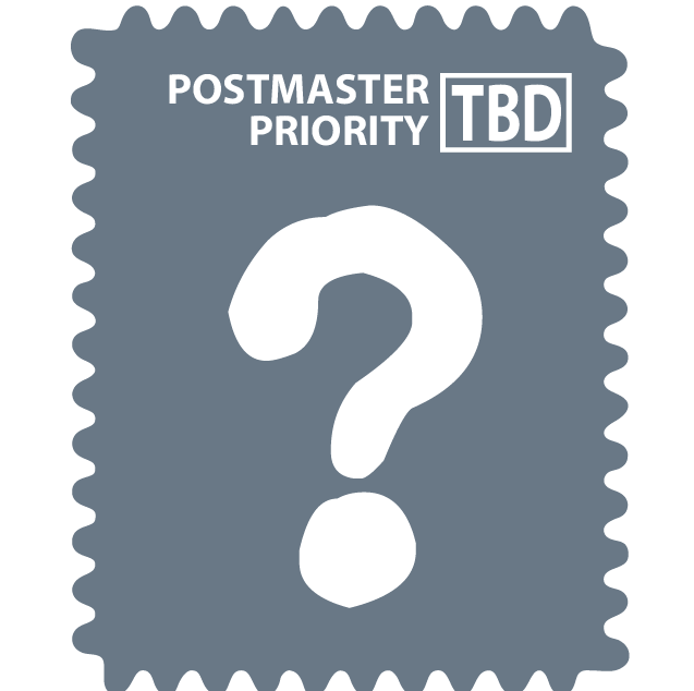 Postmaster Priority Stamp