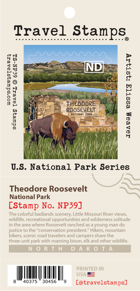 Theodore Roosevelt NP - Entrance Sign Edition