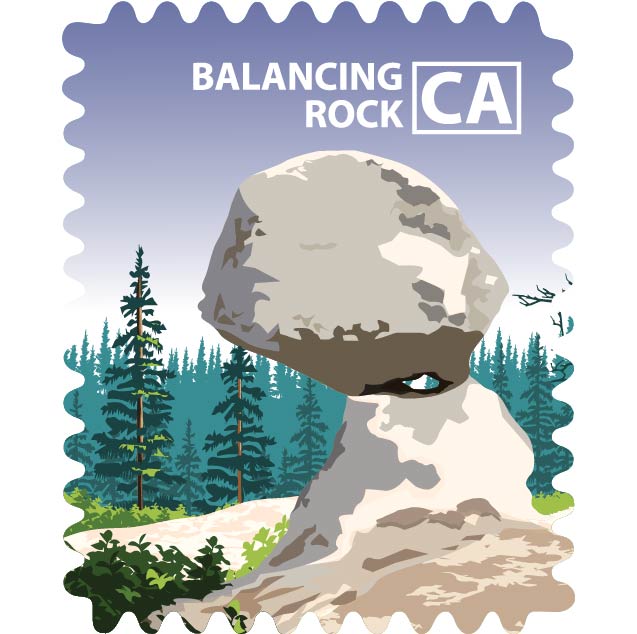 D.L. Bliss State Park - Balancing Rock